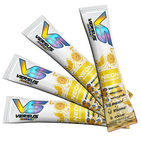 Neon Lemonade Energy Stick Packs (4-Pack)